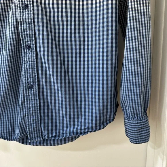 Desigual Men's Multicolor Patchwork Striped Gingham Button Down Shirt, Size M - Picture 3 of 10